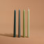 SET VELAS VERDE J.4