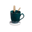 TAZA 9x10CM 330ML ESMERALDA