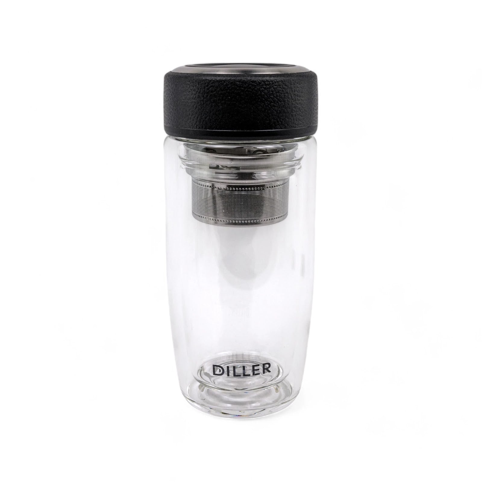 BOTELLA BOROS 380 ML NEG DILLER DI-7367