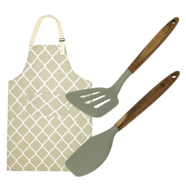 KIT UTENSILIOS + DELANTAL COCINA