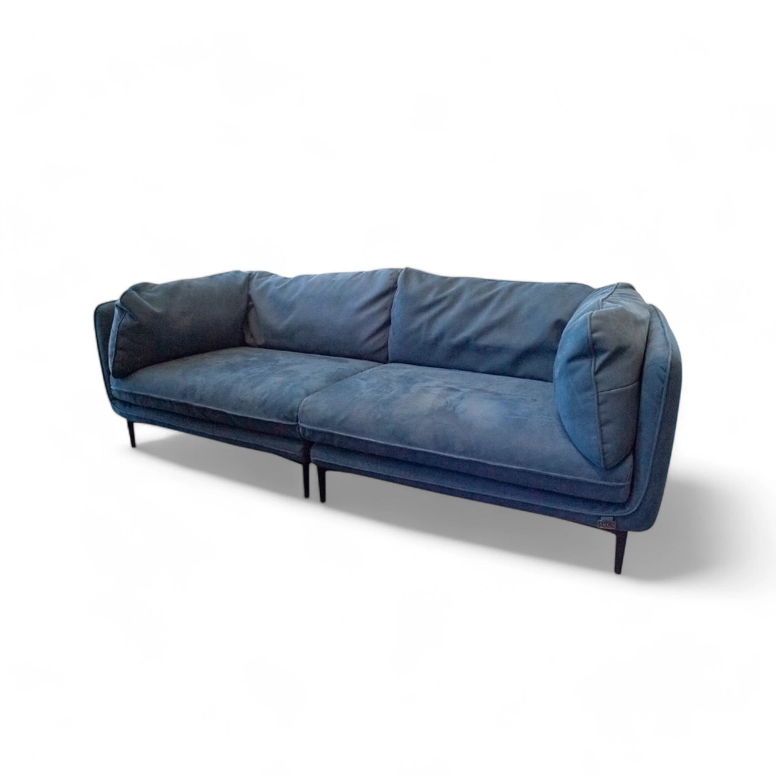 SOFA 2 CUERPOS AZUL 220X98X80 IC-5887