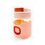 BOTELLA BOROSILICATO 360ML ROSA