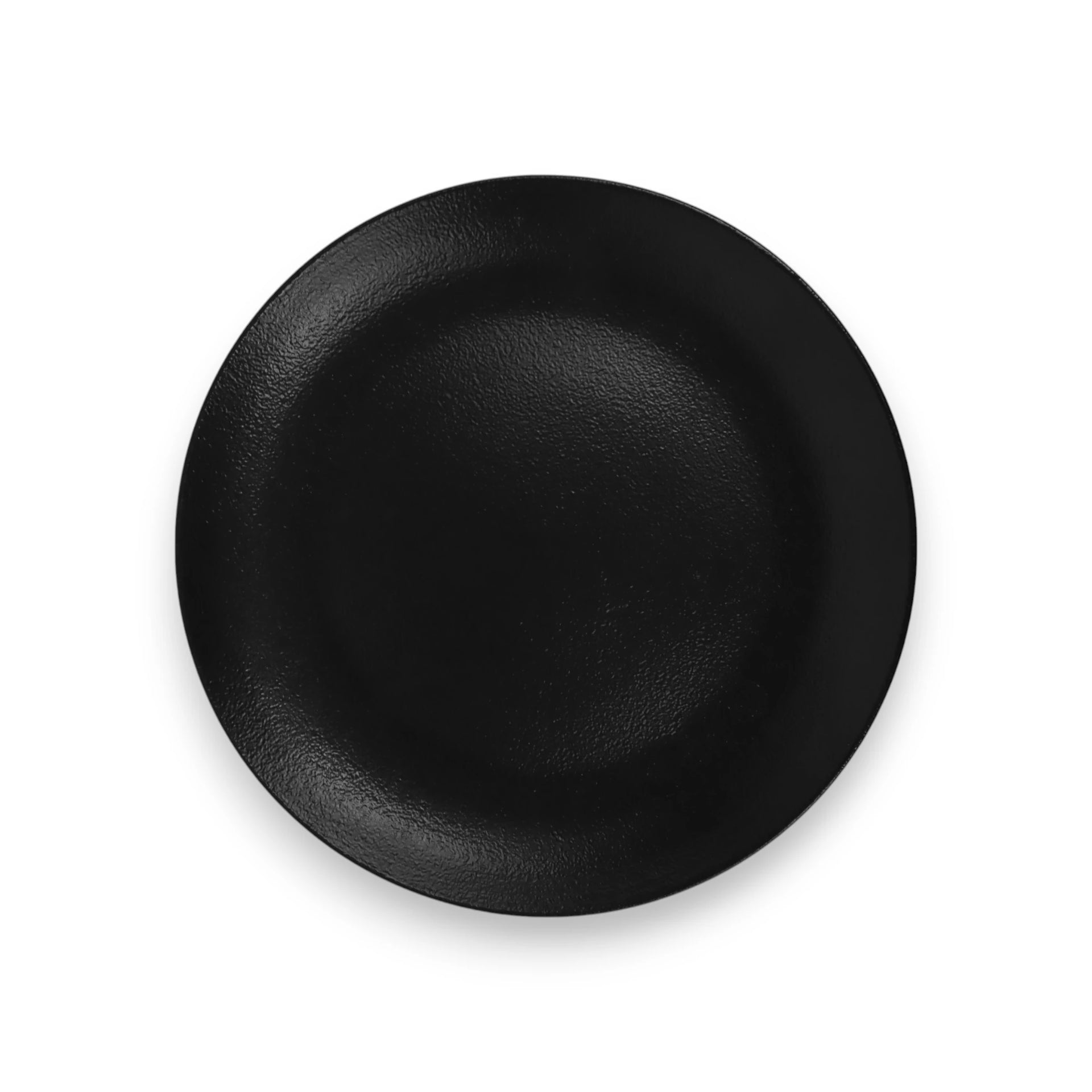 PLATO FONDO CARBON 25X3CM - NE