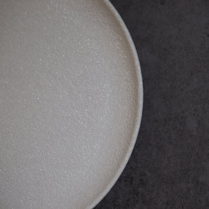 PLATO FONDO CALIZA BLANCA 27.5X2.5CM - BL