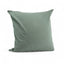 COJIN VERDE LINO/ALGODON 50X50 CM