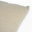 COJIN BEIGE LÍNEAS BLANCAS LINO/ALGODÓN 40X40 CM