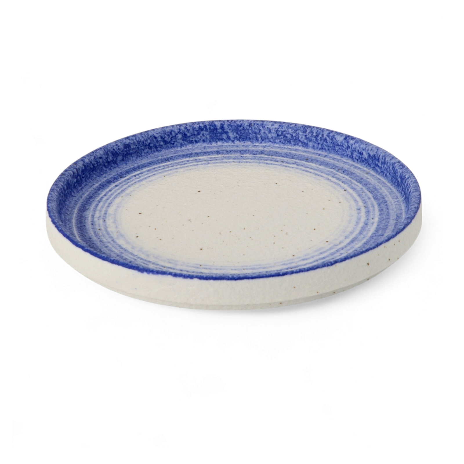 PLATO PAN BLANCO/AZUL 17CM RO-5268