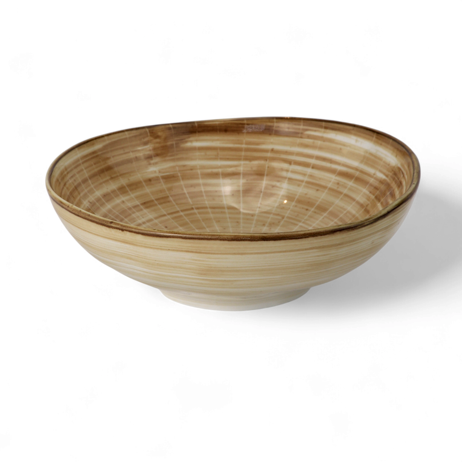 BOWL 15CM BEIGE RO-5540