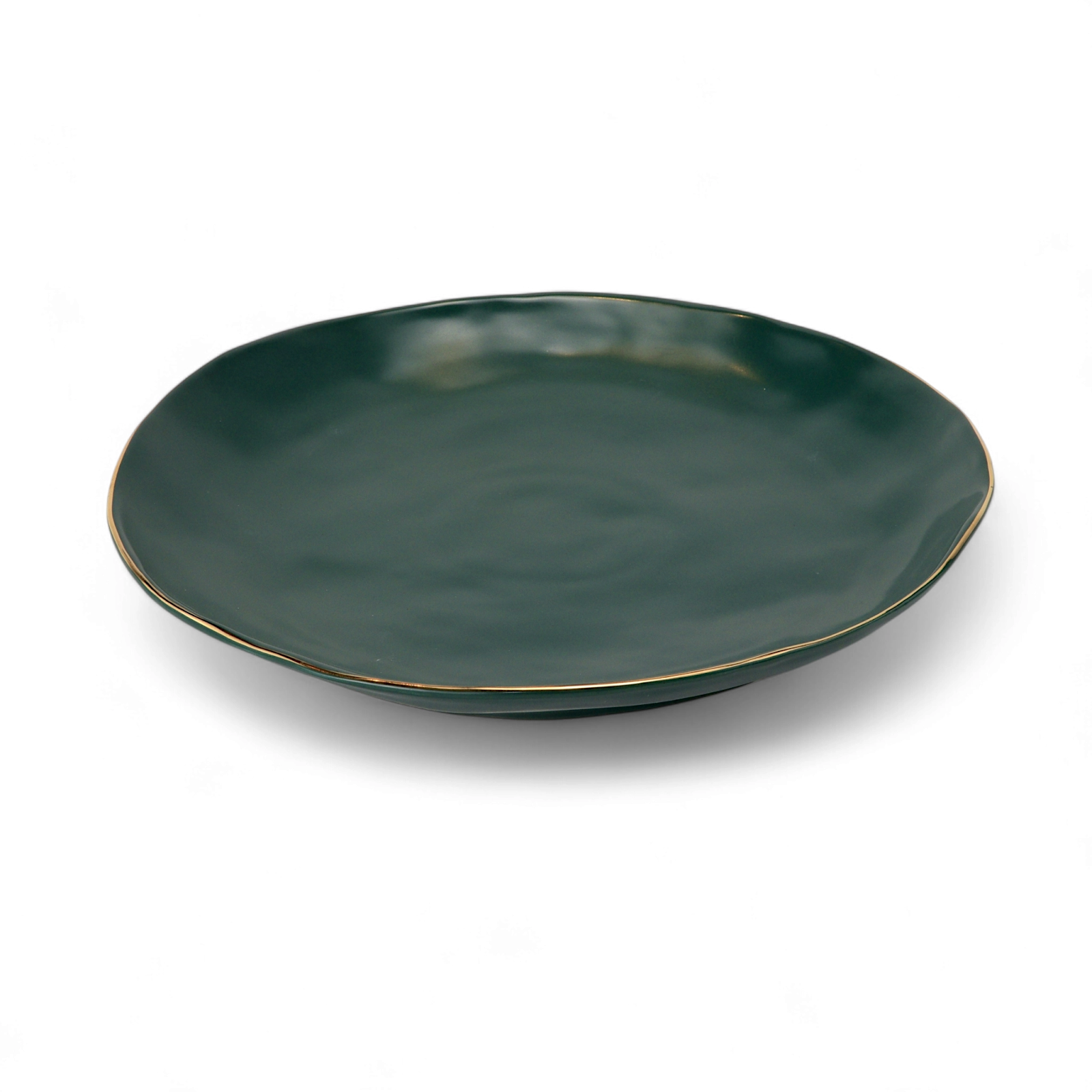 PLATO DE FONDO 25CM VERDE RO-2872