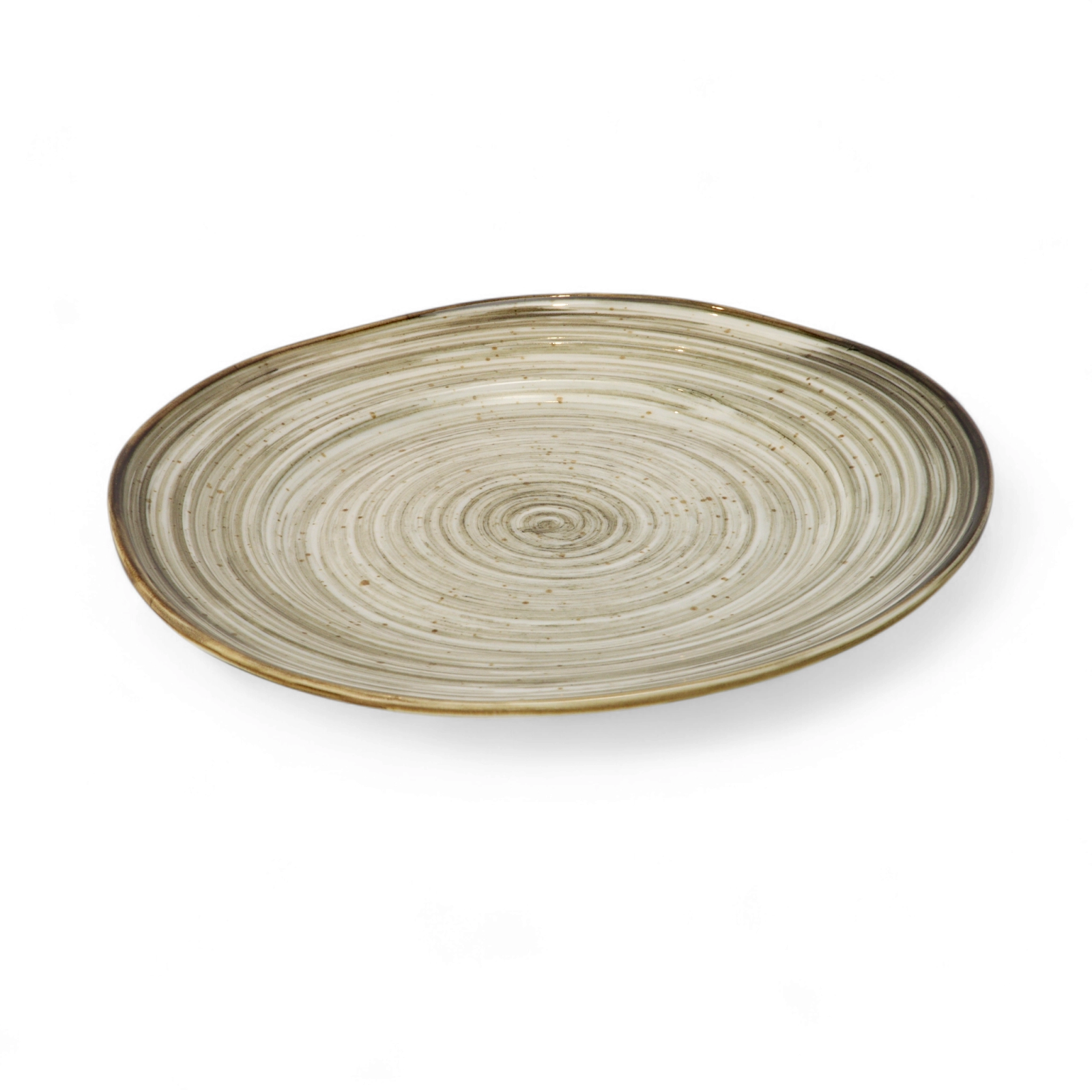 PLATO DE ENTRADA 22CM BEIGE RO-5195