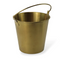 HIELERA METAL DORADO 15CM