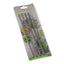 SET BOMBILLAS ACERO 22CM J.5