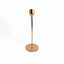 CANDELABRO METAL DORADO 25CM