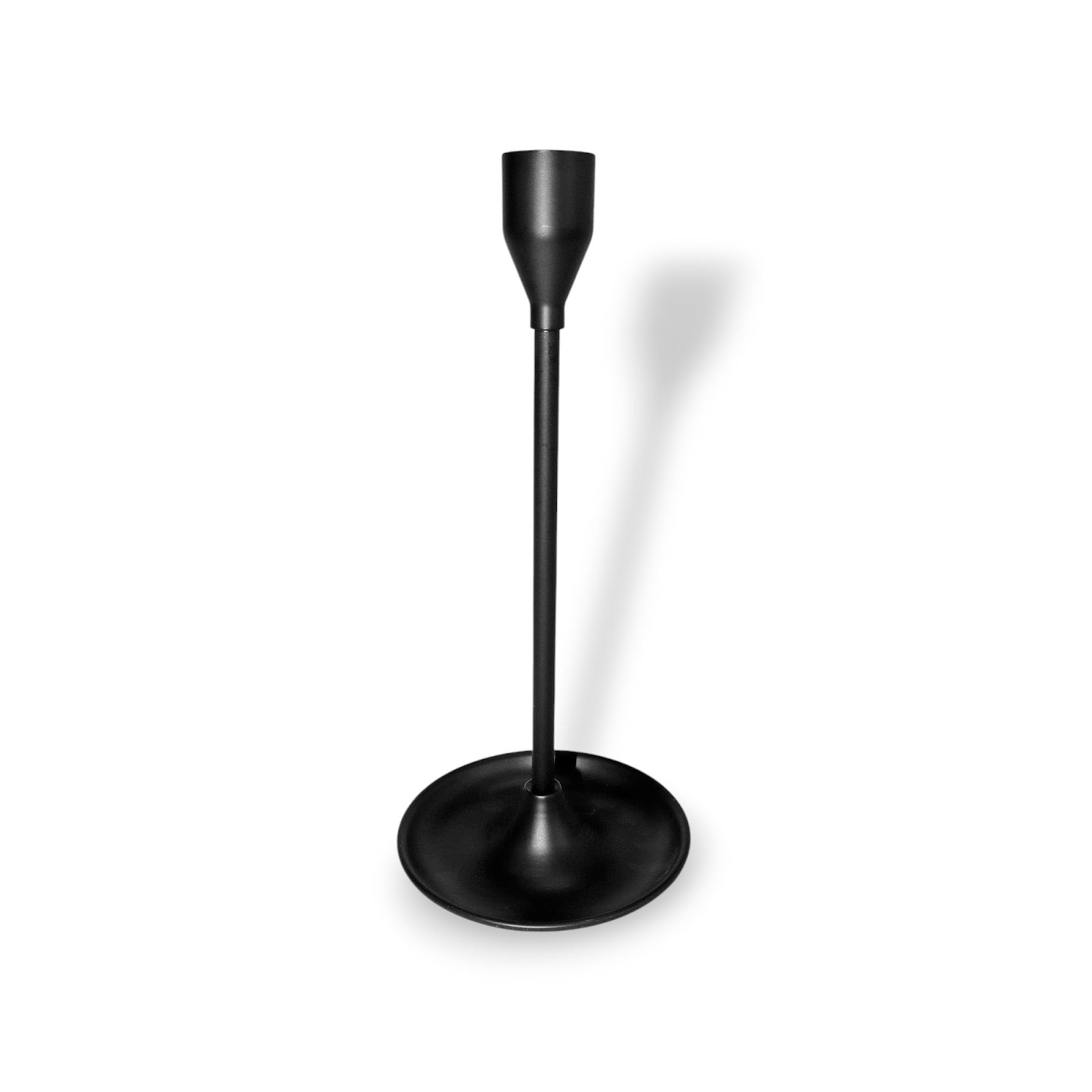 CANDELABRO METAL NEGRO 19CM GO-1824