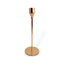 CANDELABRO METAL DORADO 28CM