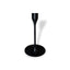 CANDELABRO METAL NEGRO 14CM