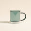 TAZA VIDRIO COLOR 260ML 9X8CM