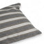 COJIN BLANCO LÍNEA GRIS LINO/ALGODÓN 30X80