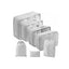 SET ORGANIZADOR VIAJERO GRIS J.7