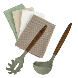 KIT UTENSILIOS + PAÑOS LOZA