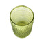 VASO VIDRIO VERDE 380 ML 13X8CM