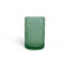 VASO VIDRIO CELESTE 380 ML 13X8CM