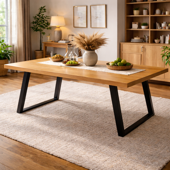 MESA COMEDOR PATAGONIA MEDIANA 160X100 CM