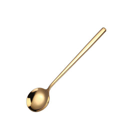 CUCHARA ACERO GOLD 17 CM
