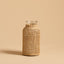 FLORERO VIDRIO CON MALLA NATURAL 16 CM