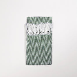 PAÑO DE LOZA FLECOS VERDE 40X60CM