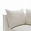 SILLON ESQUINERO NORMANDY CRUDO 140X67CM