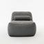 SILLON LOUNGER GRIS 90X140X33
