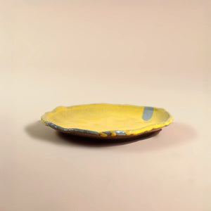 PLATO ENTRADA AMARILLO 19CM