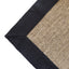 ALFOMBRA DE SISAL KAPPA 170X240 CON BORDE