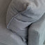 SOFA 2 CUERPOS GRIS OSCURO 200X90X70CM