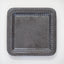 PLATO APERITIVO CUADRADO LUNA NEGRA 23X23CM