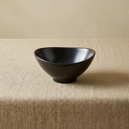 BOWL CERAMICA LUNA NEGRA 16.5X7.5 CM 370 ML