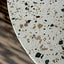 MESA TERRAZZO BLANCA 60X50CM