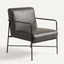 SITIAL CUERO GRIS 55X60X80CM