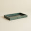 BANDEJA MARMOL VERDE RECTANGULAR 28X16X3