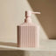 DISPENSADOR JABON/LOCION POLIRESINA ROSA