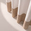CORTINA DE DUCHA TELA 180X180 CM CAQUI