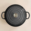 OLLA ENLOZADA GRIS 26X35X11