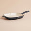 SARTÉN GRILL ENLOZADO GRIS 24X42X3