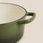 OLLA SOPERA ENLOZADA VERDE 24X32X11