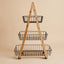 RACK ORGANIZADOR METAL 3 NIVELES 60X35X90CM