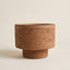MACETERO RUSTICO CAFÉ 19.5X19.5X14.5