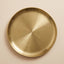 PLATO REDONDO METAL DORADO 30CM
