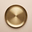 PLATO ACERO DORADO 20CM