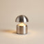 LAMPARA ACERO PLATEADA LED